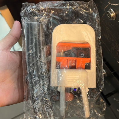 Foldable mini sponge mop set in packaging